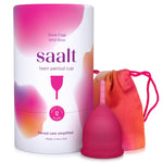 Saalt Menstrual Cup - Teen Wild Rose Pink
