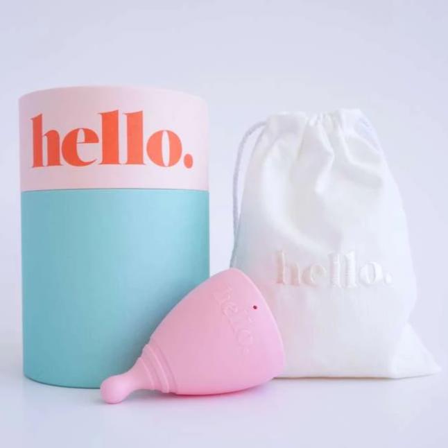 HELLO Menstrual Cup - Large Blush Pink