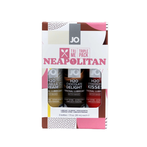 JO Water-Based Lubricant Triple Pack - Neapolitan