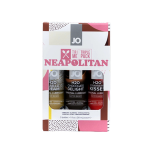 JO Water-Based Lubricant Triple Pack - Neapolitan